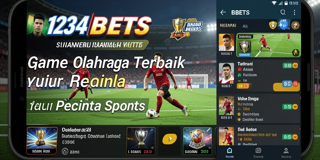 Gameplay seru 1234BETS yang menampilkan berbagai cabang olahraga.