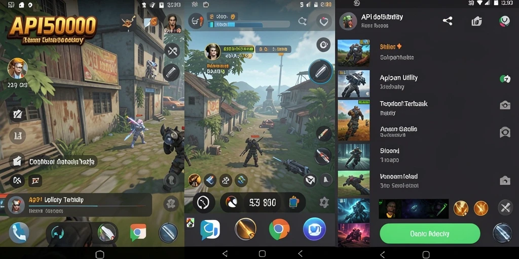 Screenshot dari API5000 menampilkan berbagai fitur utilitas yang mudah diakses.