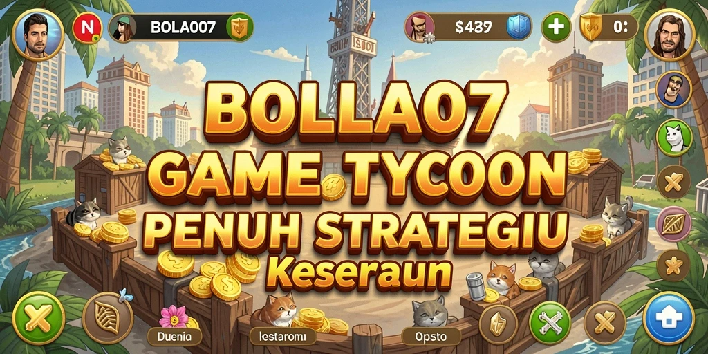Screenshot menampilkan aksi seru gameplay Tycoon di BOLA07.
