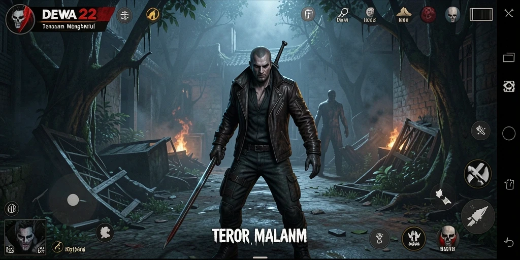 Gameplay DEWA22 menunjukkan ketegangan dan atmosfer Horror yang mencekam.