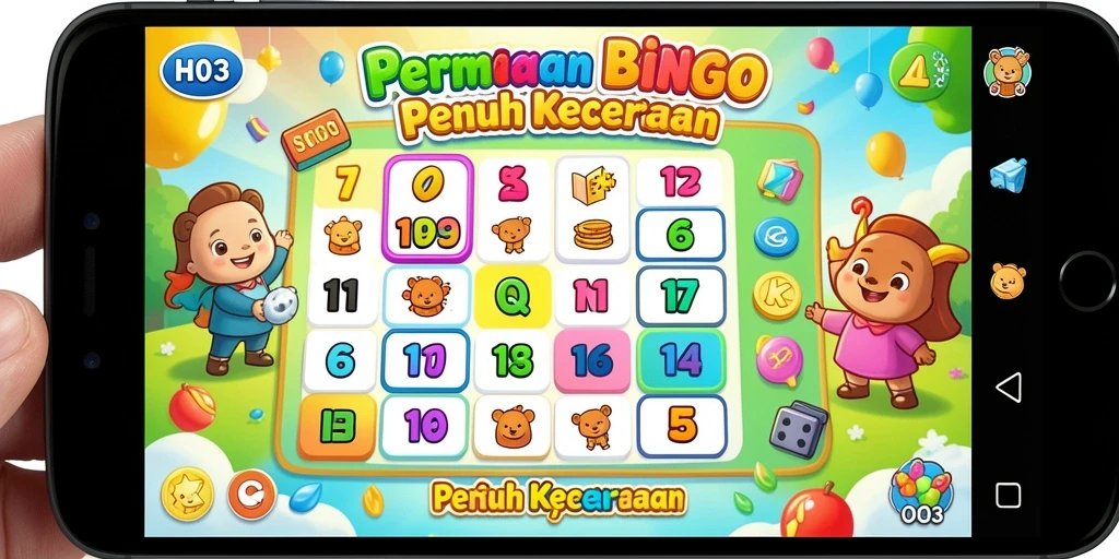 Menampilkan gameplay Bingo yang mengasyikkan dengan pemain aktif.