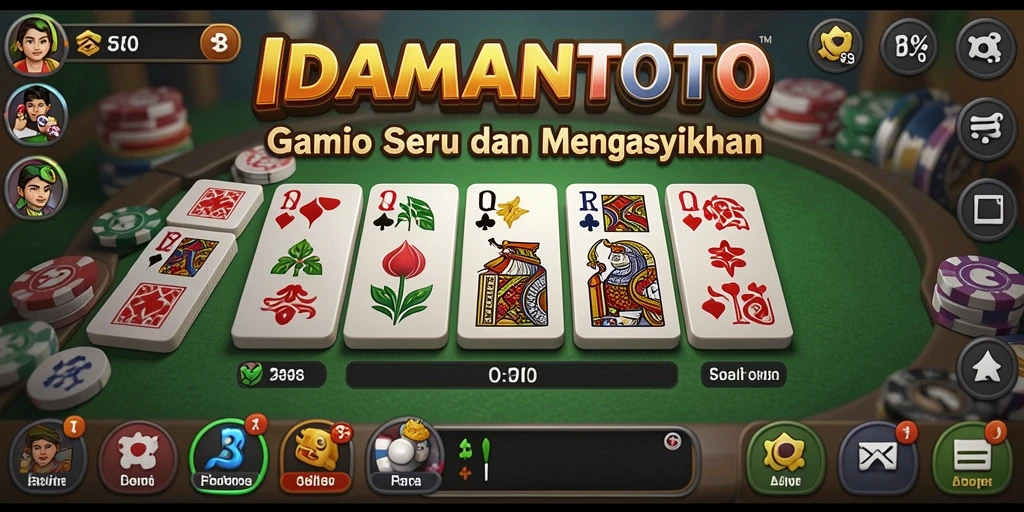 Tampilan menarik dari gameplay <strong>IDAMANTOTO</strong> yang penuh strategi.