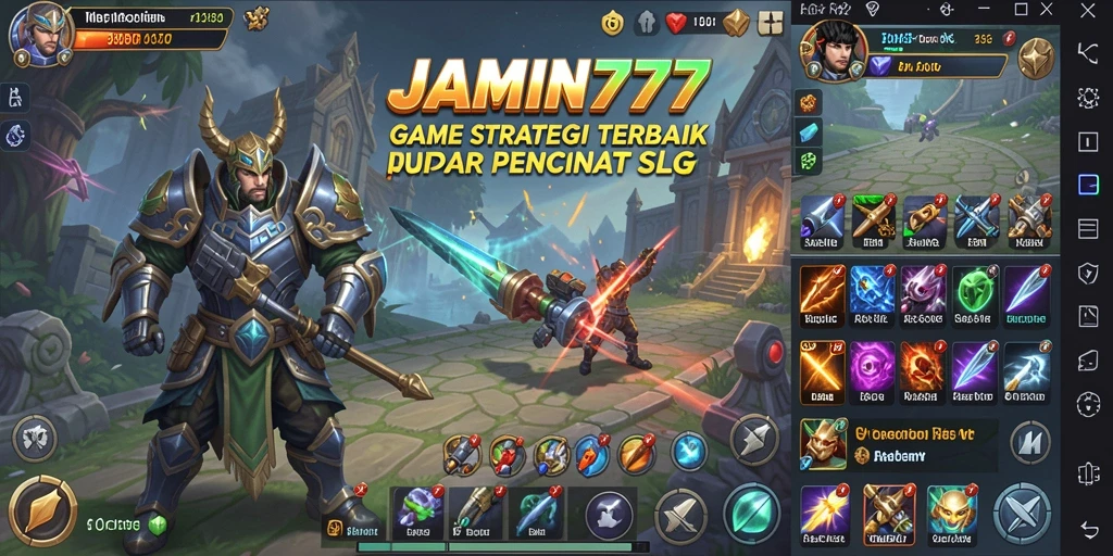 Screenshot JAMIN777 menampilkan aksi mendebarkan dalam gameplay strategi.