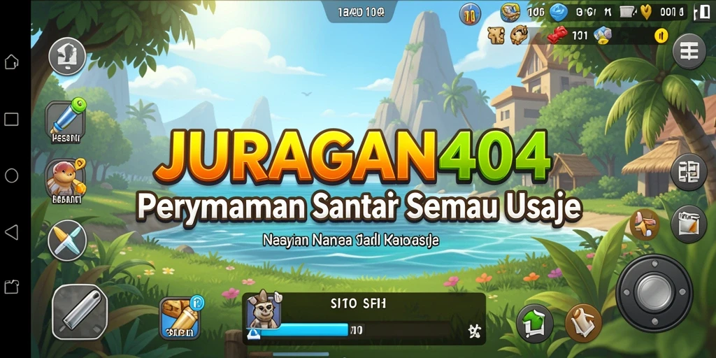 Screenshot permainan JURAGAN404 menunjukkan keseruan gameplay Casual.