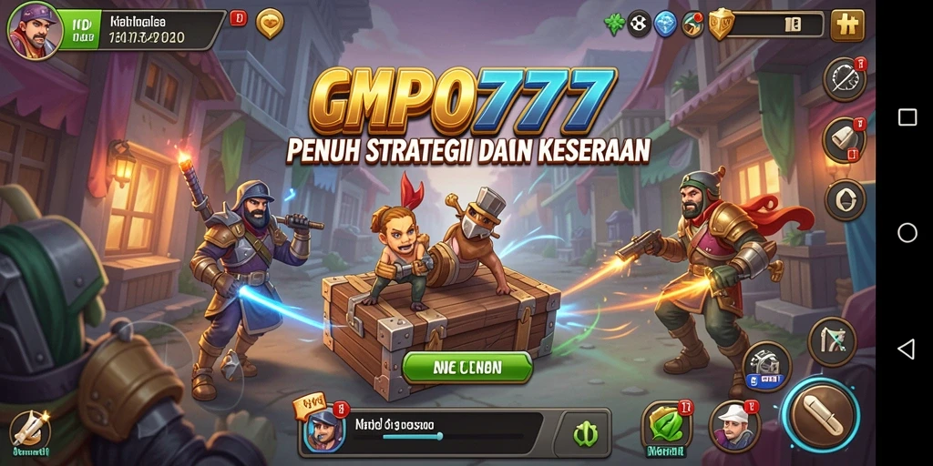 Tampilan gameplay MPO777 yang menarik dan penuh warna.
