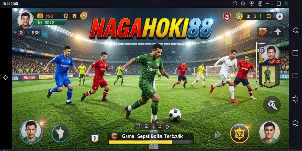Gameplay menegangkan NAGAHOKI88 dengan grafik sepak bola yang realistis.