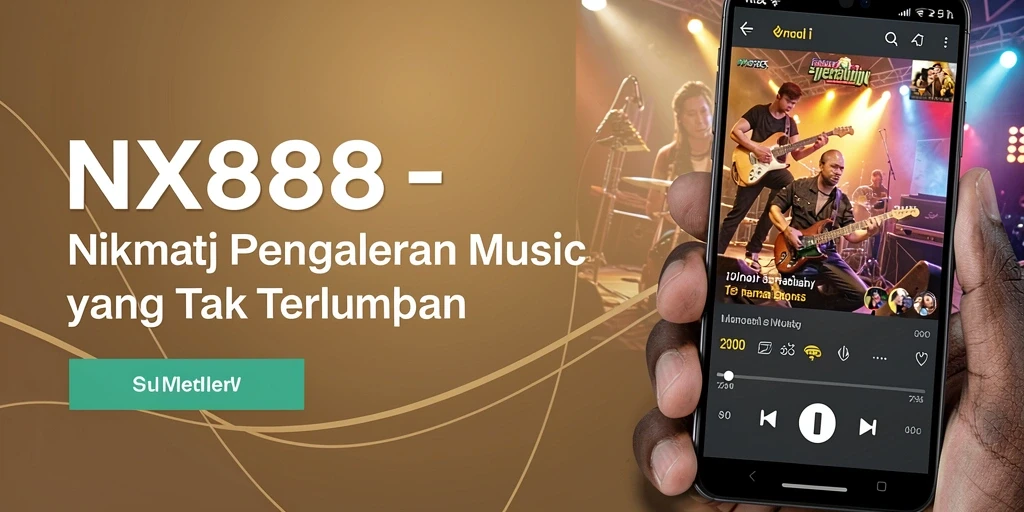 Screenshot permainan NX888 menunjukkan pengguna menikmati berbagai lagu.
