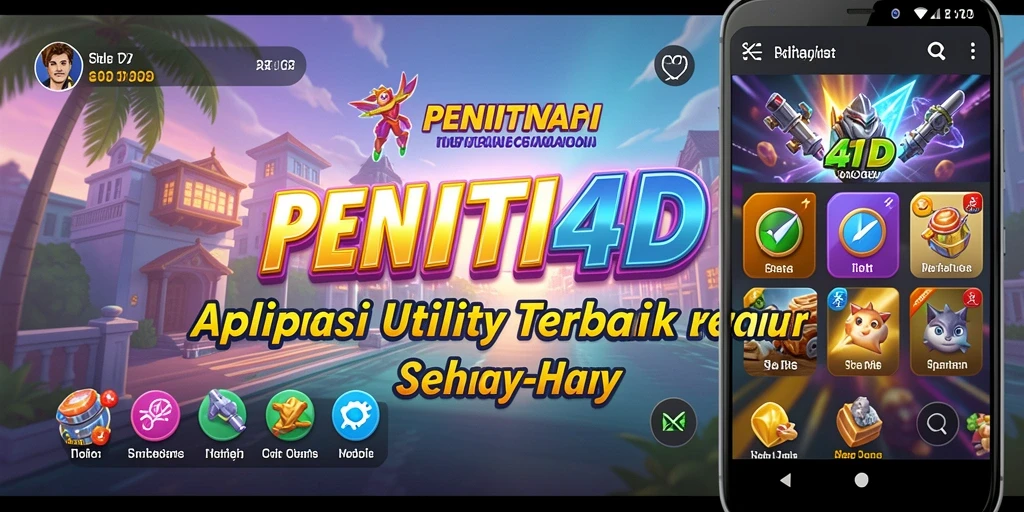 Tampilan aplikasi PENITI4D menunjukkan fitur pengingat dan pengaturan tugas yang intuitif.
